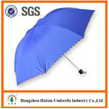 Топ качество последних зонтик печати логотипа 3 зонтик
